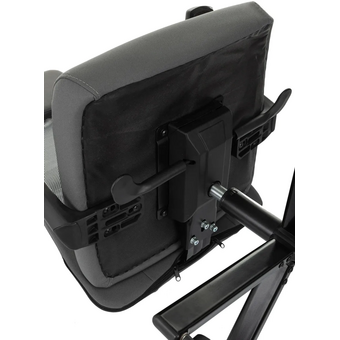  Кресло руководителя Бюрократ T-995/Neo-Grey сетка/ткань, серый 