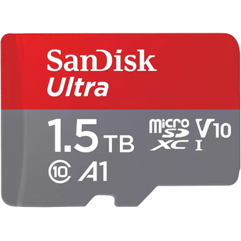  Карта памяти SanDisk Ultra SDSQUAC-1T50-GN6MN microSDXC 1,5TB Class 10, UHS-I, R 150 МБ/с 