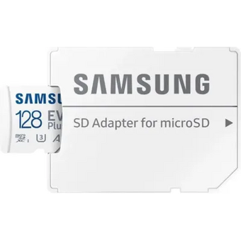  Карта памяти Samsung Evo Plus MB-MC128SA microSDXC 128GB + adapter 