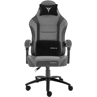  Кресло игровое ZONE 51 Invader x-weav (Z51-VAF-GY) ткань, серый 