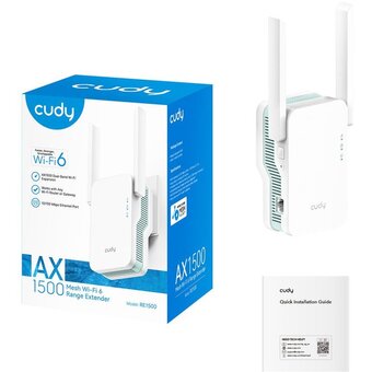  Усилитель сигнала Cudy RE1500 Wi-Fi 6 AX1500 