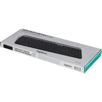  Клавиатура Logitech K580 (920-009208) черный/серебристый 