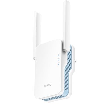  Усилитель сигнала Wi-Fi Cudy RE1200 AC1200, 1 порт RJ45 10/100Мбит/с, WPS 