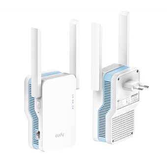  Усилитель сигнала Wi-Fi Cudy RE1200 AC1200, 1 порт RJ45 10/100Мбит/с, WPS 