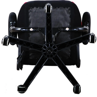  Кресло игровое BRABIX GT Racer GM-101 (531820) ткань, черный/красный 