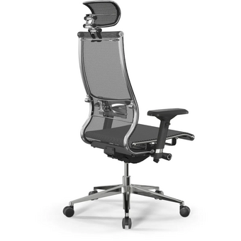  Кресло МЕТТА Samurai S-3 (Z555.3.15.109) сетка, серый/черный 