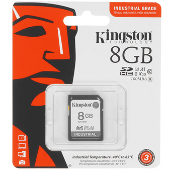  Карта памяти Kingston SDIT/8GB SDHC 8Gb Class10 