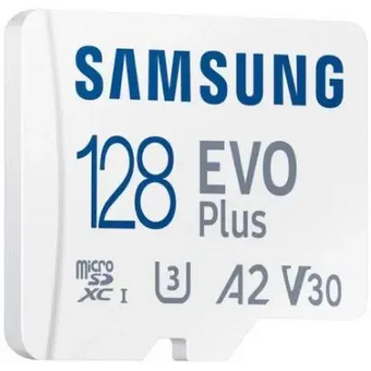  Карта памяти Samsung Evo Plus MB-MC128SA microSDXC 128GB + adapter 