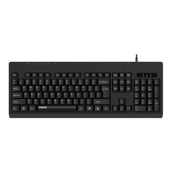  Клавиатура проводная RAPOO NK2400 черный 