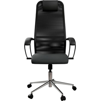  Кресло МЕТТА SU-B-8 (ZDA.12.1.2A2) сетка/ткань, черный 