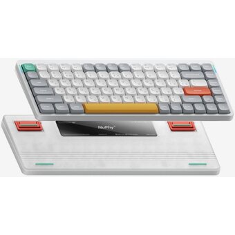  Клавиатура Nuphy AIR75v2-IW-23 Ionic White, RGB, Hot Swap, Wisteria Switch 