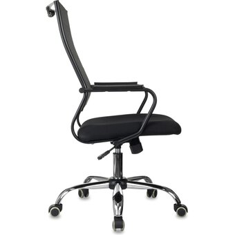  Кресло Бюрократ CH Balance SL черный Elastic-102 сетка/ткань крестов. металл хром 