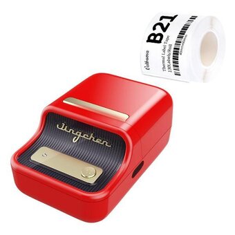  Термопринтер Niimbot B21S red (1746726) 203dpi 60мм/с/USB/BT для печ.этик. красный 
