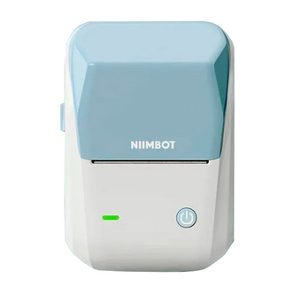  Термопринтер Niimbot B1 Blue (1746797) 203dpi 50мм/с/USB/BT для печ.этик. голубой 