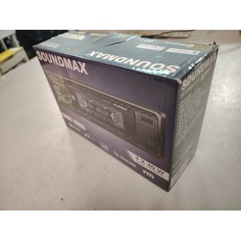  УЦ Автомагнитола Soundmax SM-CCR3183FB (плохая упаковка, б/у, нет документации, пропайка цепи питания) 