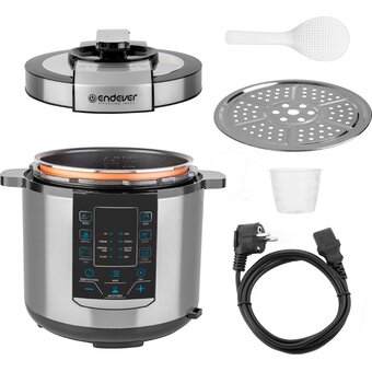  Мультиварка Endever Vita-134 стальной 