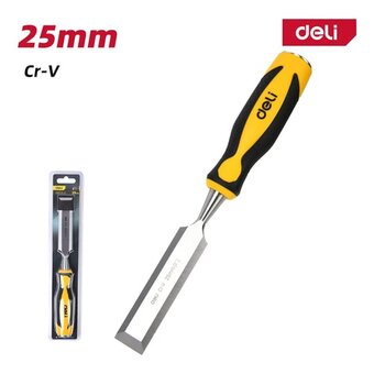  Стамеска плоская Deli DL6225-E1 25мм 