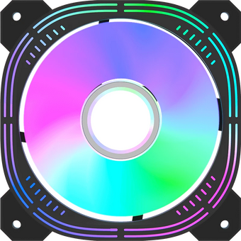  Вентилятор Formula Nulight 12BK RGB (Nulight 12BK FR) 120х120x25 черный 3-pin 4-pin (Molex) 19.06дБ Ret 