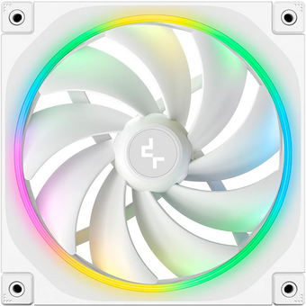  Вентилятор DEEPCOOL FL14 WH 140x140x25мм (PWM, ARGB, белый, 500-1700об/мин) Color Box 