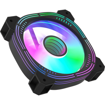  Вентилятор Formula Nulight 12BK RGB (Nulight 12BK FR) 120х120x25 черный 3-pin 4-pin (Molex) 19.06дБ Ret 