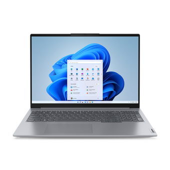  Ноутбук LENOVO ThinkBook 16 G6 IRL (21KH00X8EV) 16" IPS WUXGA Core i3 1315U/16Gb/512Gb SSD/VGA int/FP/noOS/grey 