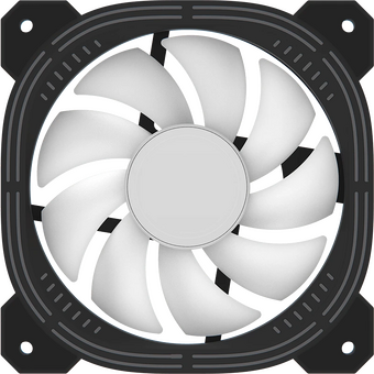  Вентилятор Formula Nulight 12BK RGB (Nulight 12BK FR) 120х120x25 черный 3-pin 4-pin (Molex) 19.06дБ Ret 