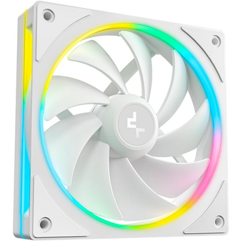  Вентилятор DEEPCOOL FL12 SE WH 120x120x25мм (PWM, ARGB, белый, 400-1900об/мин) Color BOX 