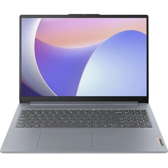  Ноутбук Lenovo IdeaPad 3 Slim (82XQ00JPRK) 15.6" FHD IPS 300N/R5-7520U/16Gb/512Gb SSD/UMA/DOS/Arctic Grey 