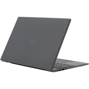  Ноутбук IRU Tactio 15BHR (2139167) Ryzen 5 7430U 16Gb SSD512Gb AMD Radeon Graphics 15.6" IPS FHD (1920x1080) FreeDOS black WiFi BT Cam 4000mAh 