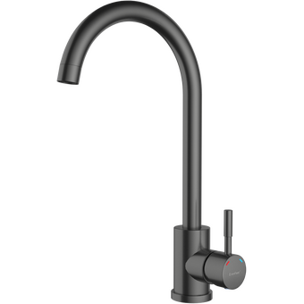  Смеситель для кухни GRANFEST Z-5410 PVD graphite quarz 