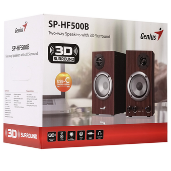  Динамикиb Genius SP-HF500B Speakers wood 