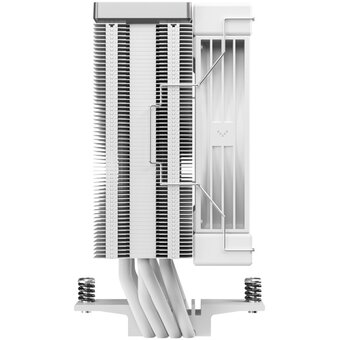  Кулер DEEPCOOL AK400 G2 WH LGA1851/1700/1200/115X/AM5/AM4 (TDP 220W, PWM, Fan 120mm, 4 тепл. трубки, Wood-grain top cover, белый) RET 