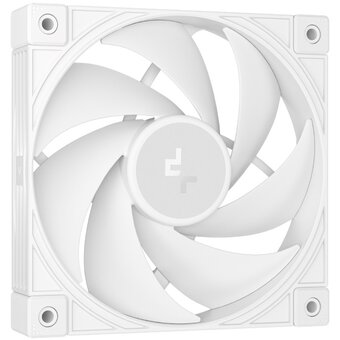  Кулер DEEPCOOL AK400 G2 WH LGA1851/1700/1200/115X/AM5/AM4 (TDP 220W, PWM, Fan 120mm, 4 тепл. трубки, Wood-grain top cover, белый) RET 