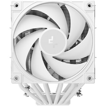  Кулер DEEPCOOL AK620 G2 WH LGA1851/1700/1200/115X/AM5/AM4 (TDP 260W, PWM, Dual Fan 120mm, 6 тепл. трубок, Copper Base, Wood-grain top cover) 