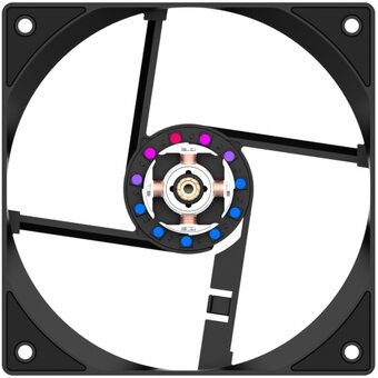  Кулер ID-COOLING SE-214-XT V2 LGA1851/1700/1200/115X/AM5/AM4 (TDP 200W, PWM, 4 тепл.трубки прямого контакта, Fan 120mm, Random Spectrum Ligh 