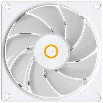  Вентилятор Ocypus Gamma F12 Elite WH ARGB, 120x120x25mm, 4-Pin PWM, 600-1800 RPM, 26 DBA Max, Hydro Bearing 
