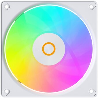  Вентилятор Ocypus Gamma F12 Elite WH ARGB Reverse Blade, 120x120x25mm, 4-Pin PWM, 600-1800 RPM, 26 DBA Max, Hydro Bearing 