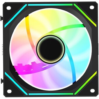  Вентилятор Ocypus Gamma F12 UNI BK ARGB 3 in 1, 3x120x120x25mm, 4-Pin PWM, 800-1800 RPM, 31 DBA Max, Hydro Bearing 