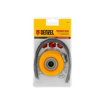  Катушка для триммера Denzel 96358 универсальная алюминиевый корпус, леска до 4мм 