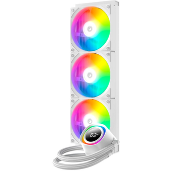  СВО ID-COOLING FX360 TD White LGA1851/1700/1200/115X/AM4/AM5 (TDP 350W, ARGB Fan and Pump, PWM, Triple Fan 120mm, бел) 