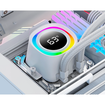  СВО ID-COOLING FX360 TD White LGA1851/1700/1200/115X/AM4/AM5 (TDP 350W, ARGB Fan and Pump, PWM, Triple Fan 120mm, бел) 