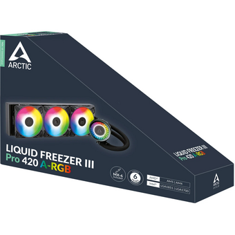  СВО Arctic Cooling Liquid Freezer III Pro 420 A-RGB (ACFRE00185A) Multi Compatible All-In-One 