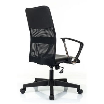  Кресло Бюрократ CH Omega Black сетка/ткань/экокожа 