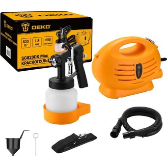  Электрический краскопульт Deko SG820DK Max (083-1128) 