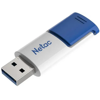  USB-флешка Netac NT03U182N-032G-32BL 32GB U182 USB3.2 синий/белый 
