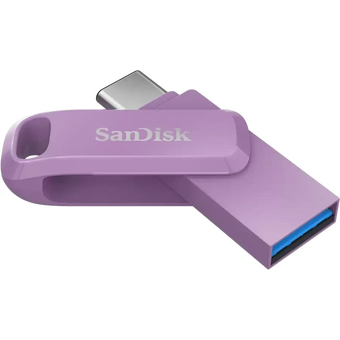  USB-флешка SanDisk SDDDC3 128Gb (SDDDC3-128G-G46L), USB3.1 Type-C, фиолетовая 
