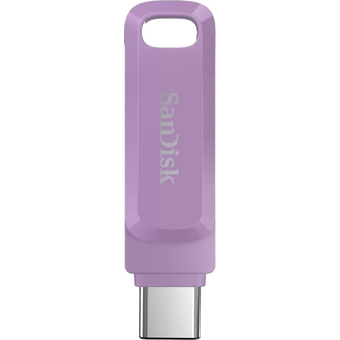  USB-флешка SanDisk SDDDC3 128Gb (SDDDC3-128G-G46L), USB3.1 Type-C, фиолетовая 