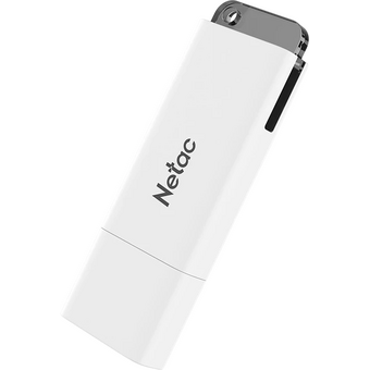  USB-флешка Netac NT03U185N-016G-32WH 16GB U185 USB3.0 белый 