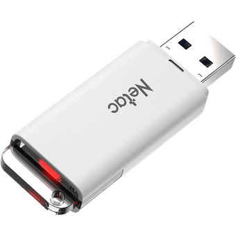  USB-флешка Netac NT03U185N-016G-32WH 16GB U185 USB3.0 белый 