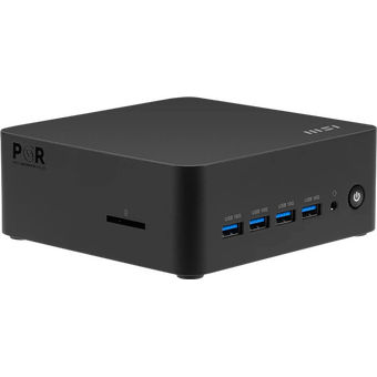  Неттоп MSI Cubi Z AI 8M-008XRU (9S6-B03231-019) AMD Ryzen 5 8645HS, DDR5 16ГБ, 512ГБ(SSD), AMD Radeon 760M, без операционной системы 